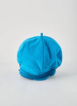 Bonnet forme béret bleu SHANTIK femme