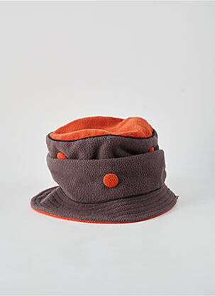 Bonnet orange THE DRAMAS femme