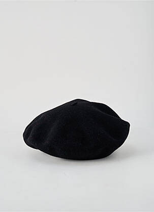 Bonnet maille opaque noir EXPOSITION unisexe