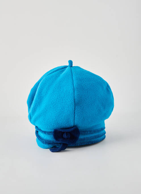 Bonnet forme béret bleu SHANTIK femme