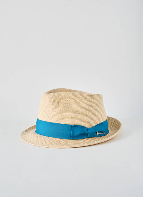 Chapeau bleu HERMAN pour homme