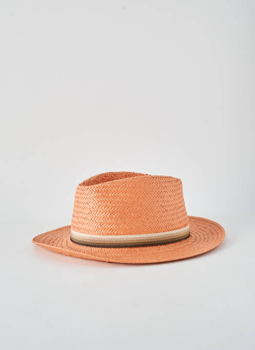 Chapeau orange MIRALLES pour homme