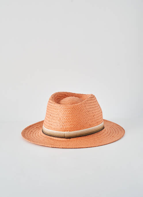 Chapeau orange MIRALLES pour homme