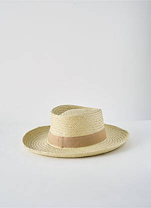 Chapeau beige MIRALLES unisexe