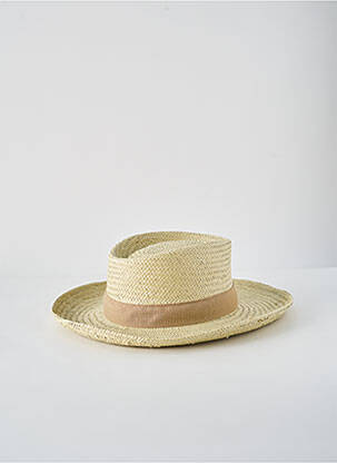 Chapeau beige MIRALLES unisexe