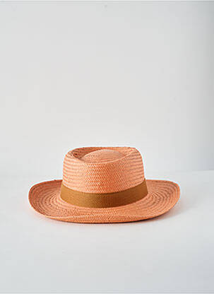 Chapeau orange MIRALLES unisexe