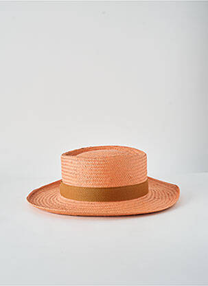 Chapeau orange MIRALLES unisexe