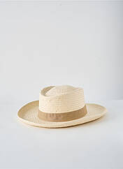 Chapeau beige MIRALLES pour femme seconde vue
