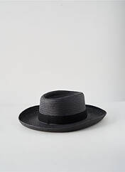 Chapeau noir MIRALLES pour femme seconde vue