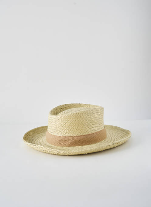 Chapeau beige MIRALLES unisexe