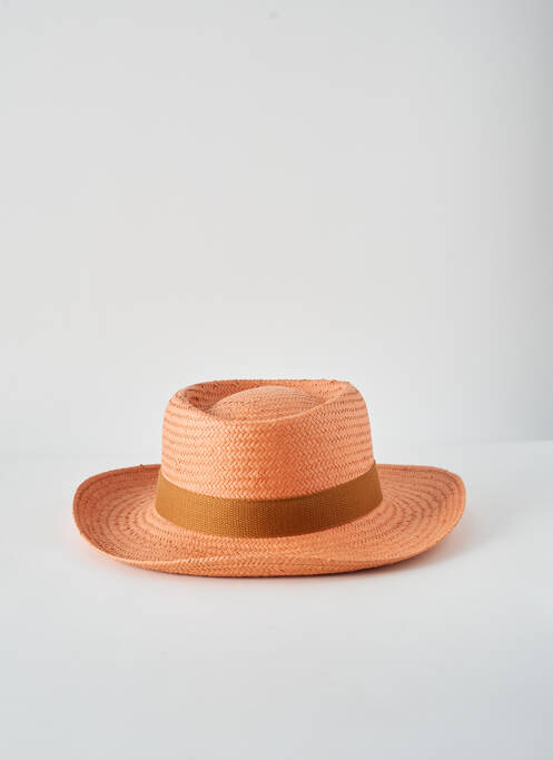 Chapeau orange MIRALLES unisexe