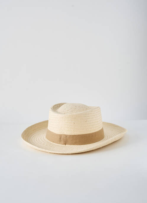 Chapeau beige MIRALLES pour femme