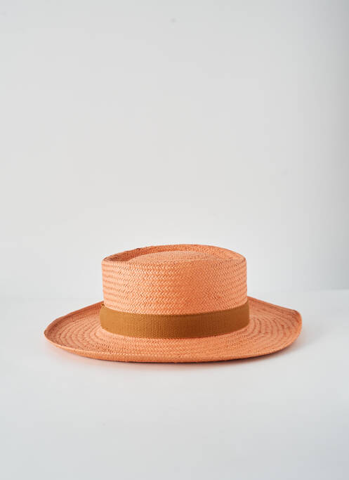 Chapeau orange MIRALLES pour unisexe