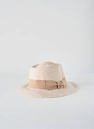 Chapeau beige FLECHET unisexe