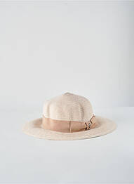 Chapeau beige FLECHET unisexe