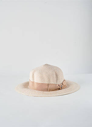 Chapeau beige FLECHET unisexe