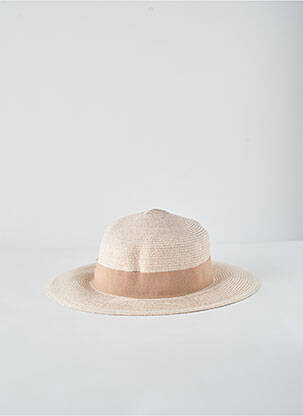 Chapeau beige FLECHET unisexe