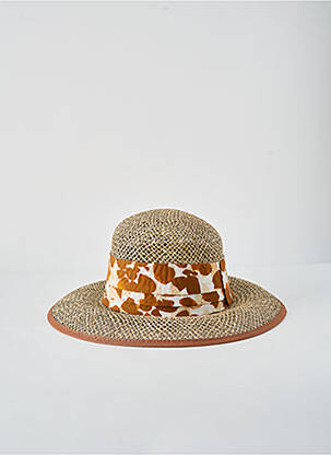 Chapeau marron SEEBERGER femme