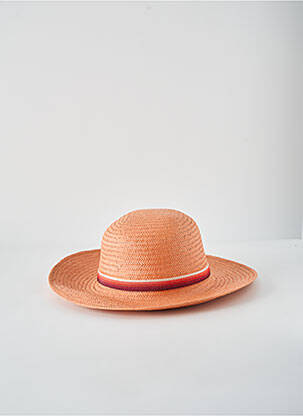 Chapeau orange MIRALLES femme
