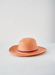 Chapeau orange MIRALLES pour femme seconde vue