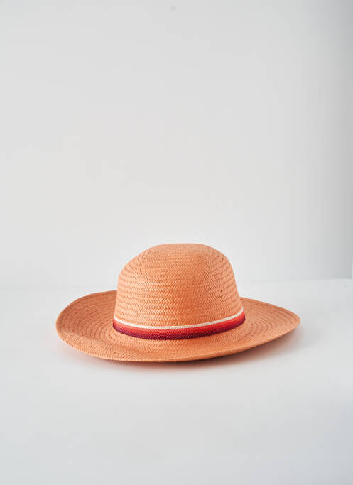 Chapeau orange MIRALLES femme
