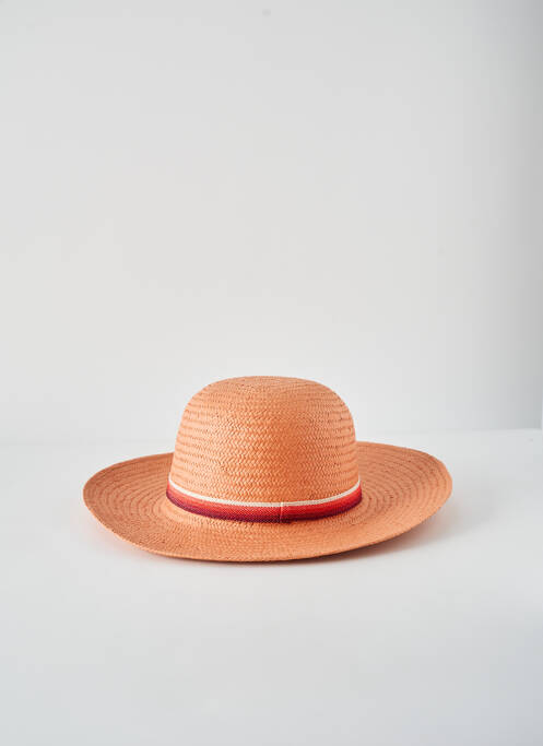 Chapeau orange MIRALLES femme