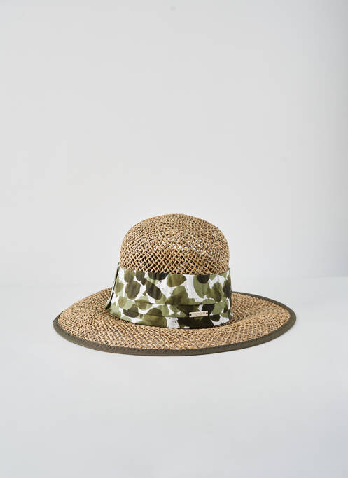 Chapeau vert SEEBERGER pour femme