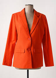 Blazer poches orange CREAM femme