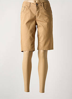 Bermuda taille normale taille normale beige CREAM femme
