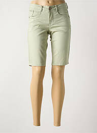 Bermuda slim taille normale vert CREAM femme