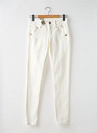 Jeans skinny taille normale taille normale blanc CREAM femme