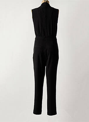 Combi-pantalon fermeture zippée au dos sans manche noir LAUREN VIDAL femme