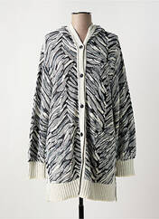 Gilet manches longues gris ALDOMARTINS pour femme seconde vue