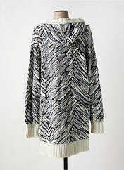 Gilet manches longues gris ALDOMARTINS pour femme seconde vue