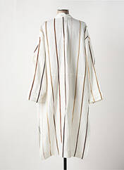 Manteau long beige O'MER pour femme seconde vue