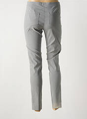 Pantalon slim gris LAUREN VIDAL pour femme seconde vue