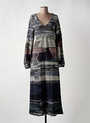 Robe longue gris ALDOMARTINS pour femme seconde vue