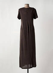 Robe longue marron CREAM pour femme seconde vue