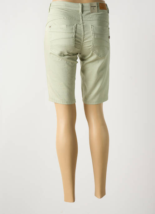 Bermuda vert CREAM pour femme