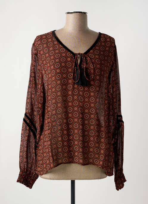Blouse marron CREAM pour femme