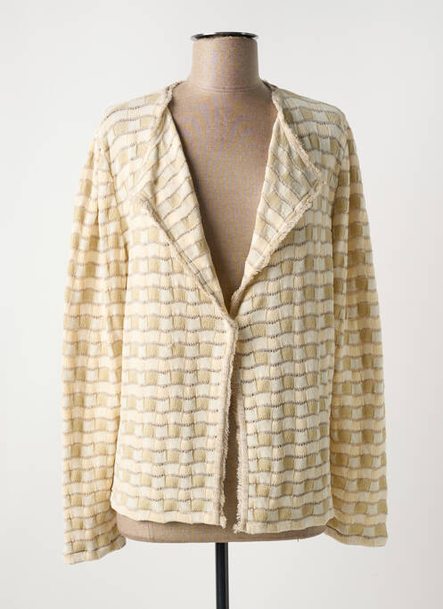 Gilet manches longues beige ALDOMARTINS pour femme