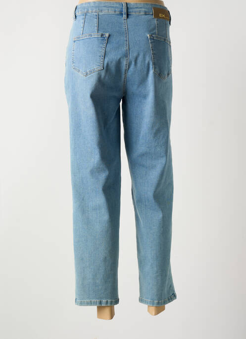 Jeans coupe droite bleu EVA KAYAN pour femme