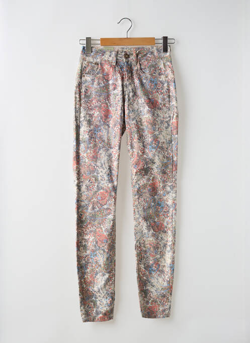 Jeans coupe slim orange CREAM pour femme