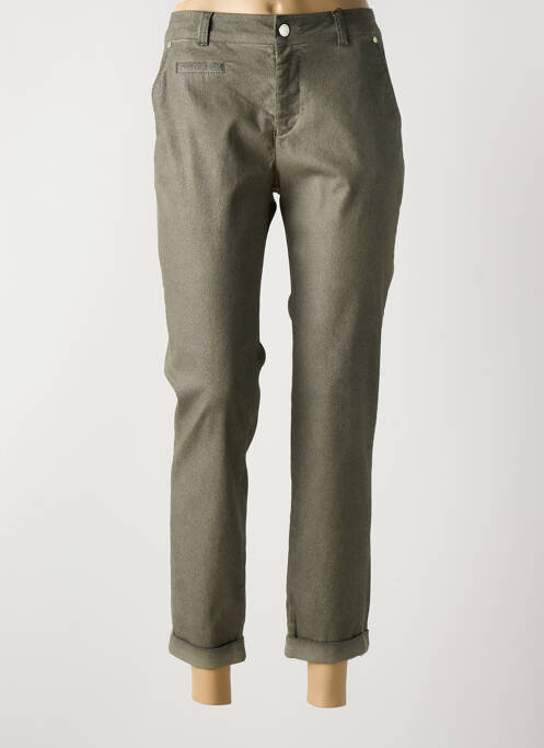 Pantalon chino vert EVA KAYAN pour femme