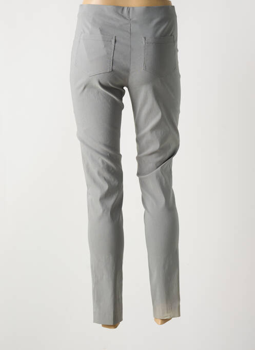 Pantalon slim gris LAUREN VIDAL pour femme