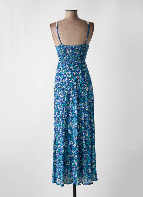 Robe longue bleu EVA KAYAN pour femme