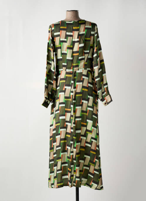 Robe longue vert ALDOMARTINS pour femme