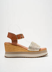 Sandales/Nu pieds marron METAMORF'OSE pour femme seconde vue