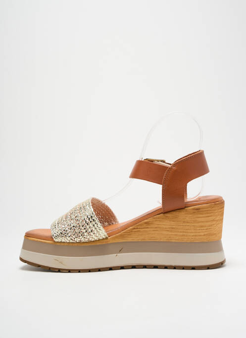 Sandales/Nu pieds marron METAMORF'OSE pour femme