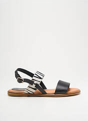 Sandales/Nu pieds noir KALEO pour femme seconde vue